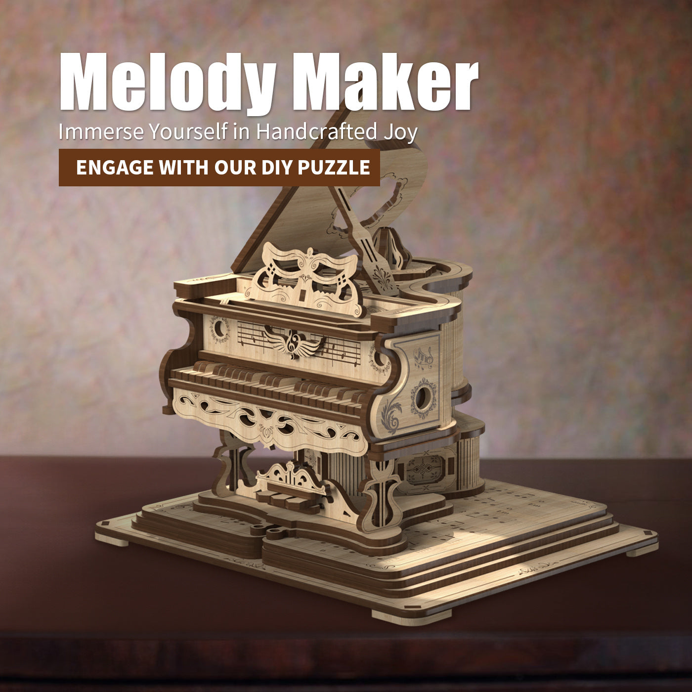 Home Fashion Simple Melody Conceptualizer Puzzle Toys